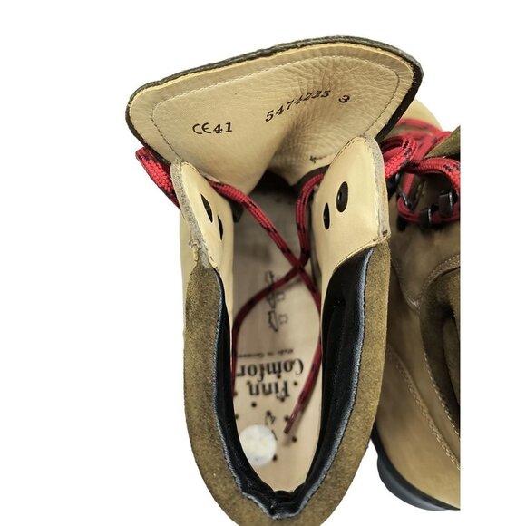 NWOB Finn Comfort Boots Brown Suede Size 41 - Picture 9 of 11